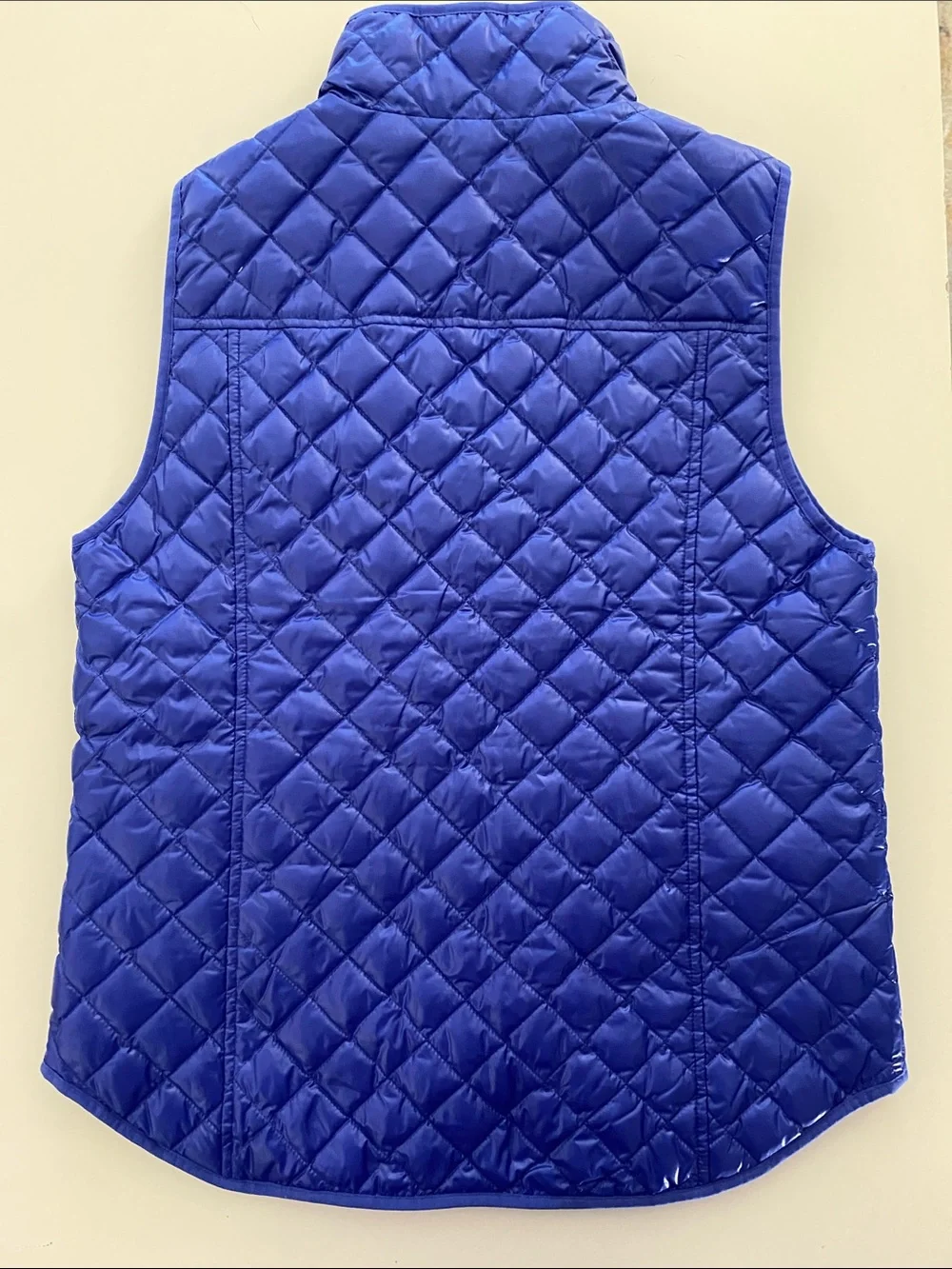 J.Crew Vibrant Blue Puffer Vest | Size S